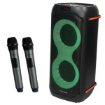 3e4bec76f107e21509881baaf71b480d Microlab PT602W karaoke zvucnik 160W, Bluetooth, LED, 7,4V/4000mAh, Aux, USB, microSD, + Mic*2kom