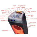f80ab60ec5c6df7bfc5b13352d9d3d47 Microlab PT802W karaoke zvucnik 200W, Bluetooth, LED, 11,1V/4400mAh, TWS, Aux, USB, microSD, + Mic*2