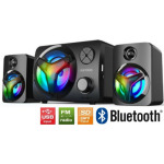 f9617591600b4bfdc54c03b7a2d2ea08 Microlab U210 Aktivni zvucnici 2.1 11W (5W, 2x3W) 3,5mm, SD, FM radio, Bluetooth