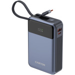 38553a7f3856a66aa9fa9fe900da5083 CANYON power bank OnPower 600 built-in cable 20000 mAh PD65W Dark