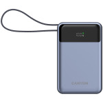 cd9643457a7be851a3770145004d7c9e CANYON power bank OnPower 600 built-in cable 20000 mAh PD65W Dark