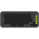 0661fc1d8c38a34eebaadc3d6fb73ac1 LOGITECH POP ICON KEYS - GRAPHITE - US INT'L - BT -