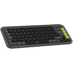 2be39d9053db341b305a5c75ceca030d LOGITECH POP ICON KEYS - GRAPHITE - US INT'L - BT -