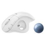 8395bc68adbc9b22f0c4a0a6a7192002 LOGITECH M575s ERGO Bluetooth Trackball Offwhite Blue ball miš