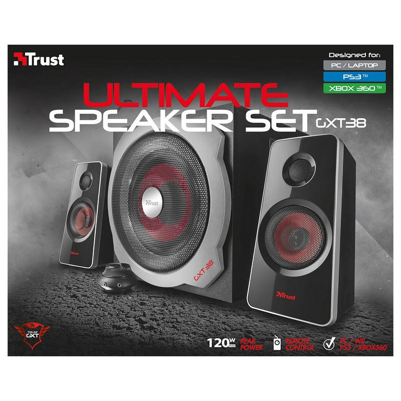 242608d031e732f8620f584eacefab05 Zvucnik TRUST Tytan 2.1/120W(60W RMS)/crna