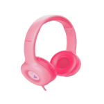 411836a59cc8134b9a6732f21ea874b8 Slušalice TRUST NOUNA KIDS/3,5mm/sticker set/roze