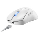 d98dfe5b77fbcc90f8015ccae5f683c9 ASUS P714 ROG KERIS II Wireless ACE Gaming Optical USB miš beli
