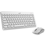 76bc7770261d3f5bd5639467d0a1f519 GENIUS LuxeMate Q8000 Wireless USB YU bela tastatura + miš