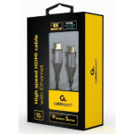 0fdb102af88b4ac8f587febdf5448cd3 CCBP-HDMI-10M Gembird HDMI kabl, High speed, ethernet support 3D/4K TV Premium Series 10m blister