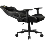 82fa1cd140355aba0126f9a51a6b0d5d COUGAR DEFENSOR Gold F Gaming chair, Black
