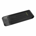 793b11f111fb06c10828819077311b3d USB memorija KINGSTON DT70/128GB/DataTraveler/3.2/crna