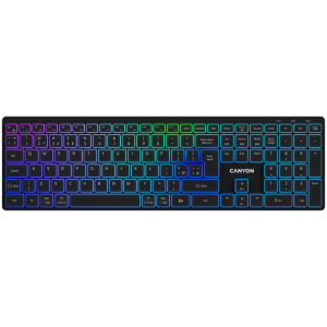 43a68587e5ff88d85b3e66557eb1915e CANYON keyboard HKB-W01 UK/US AAA Wireless