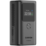 f3484cc357ffb19e6e8061d46d475001 CANYON power bank OnPower 130 TFT 10000 mAh PD30W Dark