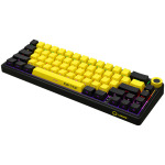 0fcacd7cab4d7e3c0693ebc794e1dcd1 LORGAR KBP70MW, Wireless 65% Mechanical Gaming Keyboard Pro, Black/yellow, EN