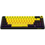 8f8862a566d9218ef3bcf8ba8dacc74f LORGAR KBP70MW, Wireless 65% Mechanical Gaming Keyboard Pro, Black/yellow, EN