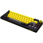 c550fe34db8df983a997bf77c29a8023 LORGAR KBP70MW, Wireless 65% Mechanical Gaming Keyboard Pro, Black/yellow, EN