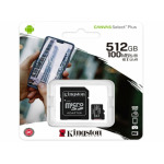 3e37778034da0b52f1eed87a5f9b3e94 Memorije kartice KINGSTON SDCS2/512GB/microSD/512GB/Class U1/100MB/s-85MB/s+adapter