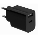 0598c027e79174c402e96b95194094d9 TA-UC-2AC12-01-BK Gembird USB punjac, 2-port USB-A+ USB-C, 2.4 A, Black