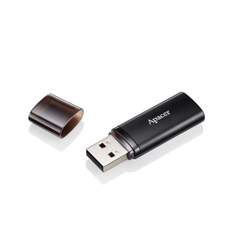 0d3cd92b002955f35960e3e2c74f3f65 APACER 64GB AH350 USB 3.2 flash crni AP64GAH350B-1