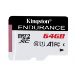 1893fae7eebca28ff11972b8f908aa25 KINGSTON Memorijska kartica UHS-I microSDXC 64GB C10 A1 Endurance SDCE/64GB