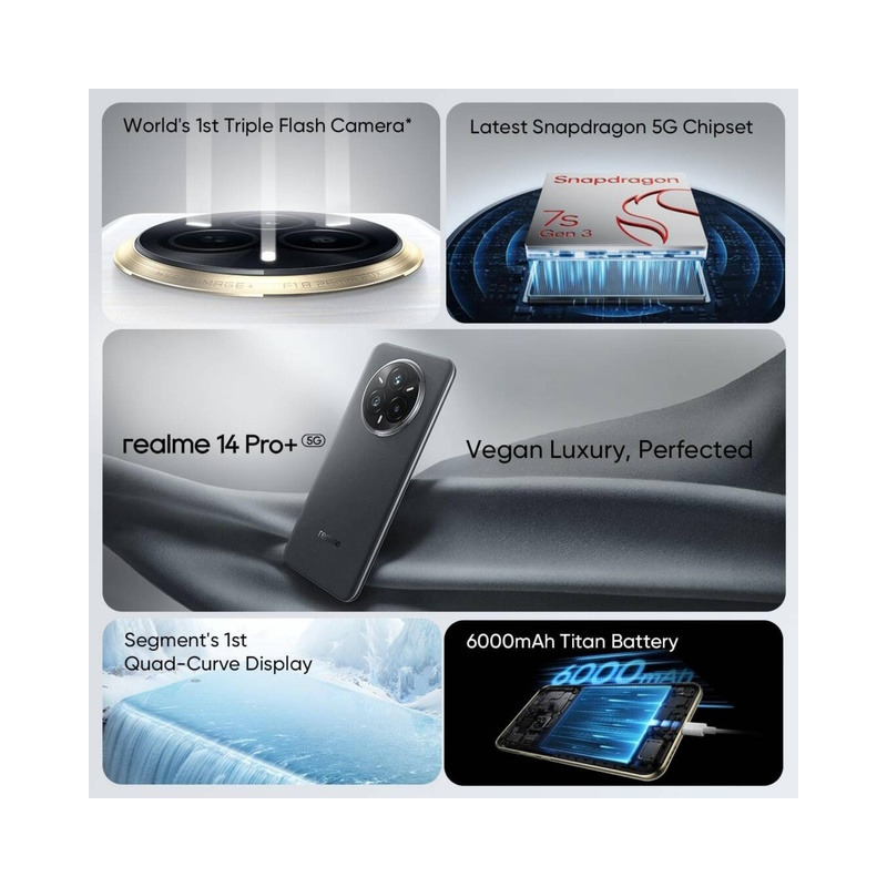 2df5a438c7237d70c548471399626334 REALME GT 7T RMX5085 IceSense Black 12/256GB mobilni telefon