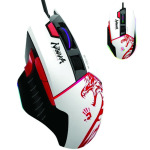 4867c6dc3fbeec5c24cfac83ff7824c5 A4-W95 Max NARAKA Bloody RGB Gejmerski mis, 2000Hz/100-12.000 DPI, White USB 135mm