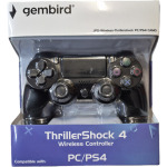 558cb127b1f1a4be90712e5a20b65d05 JPD-Wireless-Thrillershock PC/PS4 BLACK Gembird Bezicni gamepad sa dvostrukom vibracijom v2
