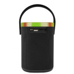 6d985f21915f58ff9b5541a9b77786d0 SPK-BT-LED-06 Gembird Portable Bluetooth LED speaker, 10W, BT, FM, USB, Handsfree, Black