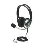 7e57d992a6878d7edc50828f5ac8b215 Slušalice sa mikrofonom Manhattan Classic 175555, black