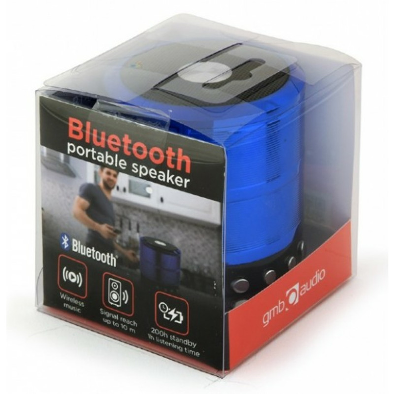 88d7242c8ca6eb77daddb798cfda88df SPK-BT-08-B Gembird Portable Bluetooth speaker +handsfree 3W, FM, microSD, AUX, blue FO
