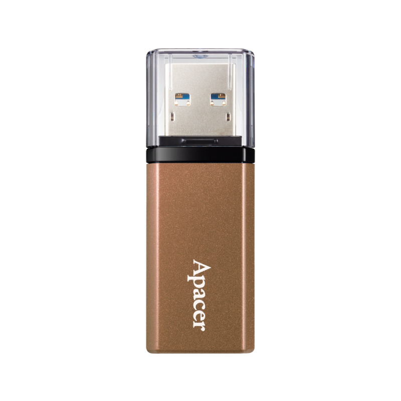 8973f55d537f1192538b5580a25799ab APACER 64GB AH350 USB 3.2 flash crni AP64GAH350B-1