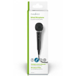 93ee7d5f04a301befbe01d5b1063d4b1 MPWD01BK Karaoke mikrofon, 6.35mm -75dB+/-3dB, Sensitivity, 80Hz-12kHz, 5.0m