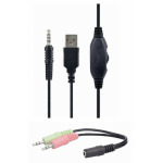 a92f43f30602091169f28c787759dfff GHS-06 Gembird Stereo gejmerske slusalice sa mikrofonom+volume kontrolom 3.5mm LED efekt