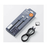 c9043984e26d00af2a7689a952d96749 WEKOME WDC-23 Kabl 3.1 USB tip C M/M 1m za Super brzo punjenje 240W/480Mbps, crni
