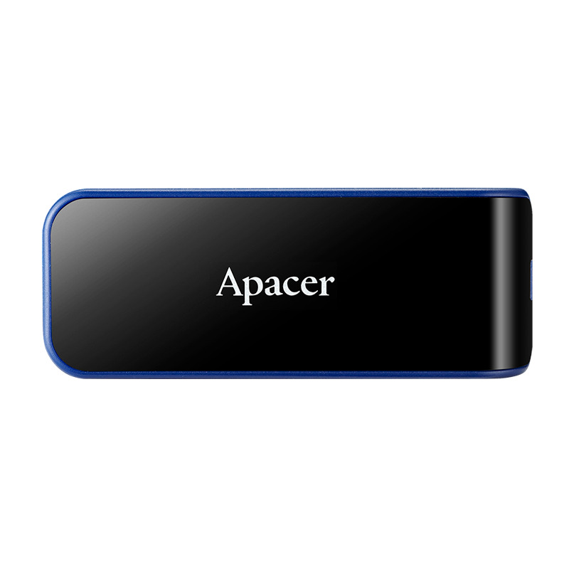 f0a7c64bb9f28a6ac08ef4ffbef22aad APACER 64GB AH350 USB 3.2 flash crni AP64GAH350B-1