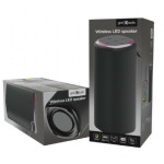 f4549cf79c88a272bd5bc56bb61bcc89 SPK-BT-LED-08L Gembird Portable Bluetooth LED speaker, 10W, BT, FM, USB, Handsfree, Black
