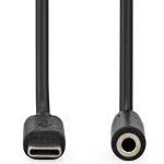 fef9cf81d4a1db51dd0ad732887dec61 CCGL65960BK10 Adapterski kabl sa USB-C na 3,5mm muški sa 4-pinom, 1m