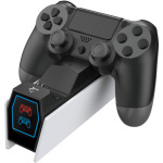 ffaa4c423a2c768c842401884a35f9d1 WHITE SHARK PS4 Ringside dock za punjenje dva PS4 kontrolera
