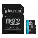 551cd48beecb072331905c929019e67e KINGSTON Memorijska kartica U3 V30 microSDXC 512GB Canvas Go Plus 200MB/s A2 + adapter SDCG4/512GB