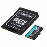 acd40e01bfa2eab80f7a4733f0d07f73 KINGSTON Memorijska kartica U3 V30 microSDXC 64GB Canvas Go Plus 200MB/s A2 + adapter SDCG4/64GB