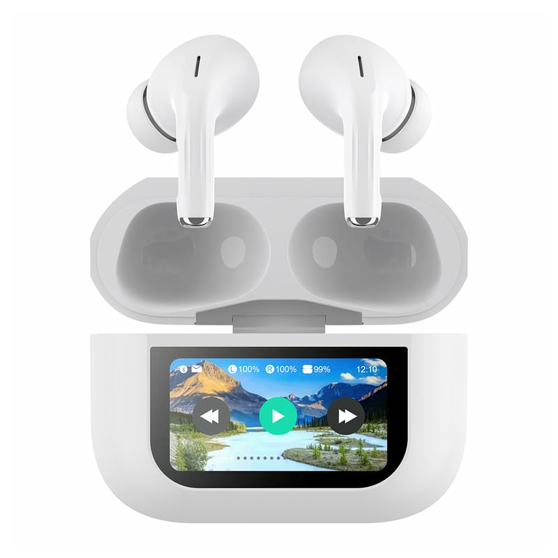 3c73428c7ffe70f349934641f2670fd0 Bežične slušalice Blackview AirBuds 4 Pearl White/BT 5.3/IPX7