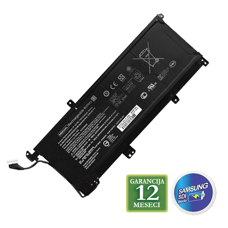 4b9caf43f68fd5664b6bcbeb532457a9 Baterija za laptop HP Pavilion X360 BI03XL / ON03XL 11.55V 41.5Wh / 3610mAh