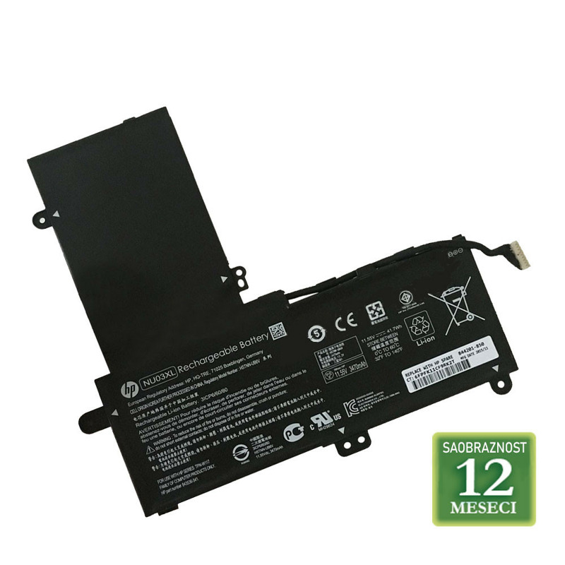 5260752b65fd0a5906cf86002d6b2c1d Baterija za laptop HP Pavilion X360 BI03XL / ON03XL 11.55V 41.5Wh / 3610mAh
