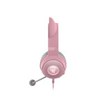 faaac980ecbdfdd70f3f92ebe61cdea7 Slušalice sa mikrofonom RAZER Kraken Kitty V2 - Roze RGB