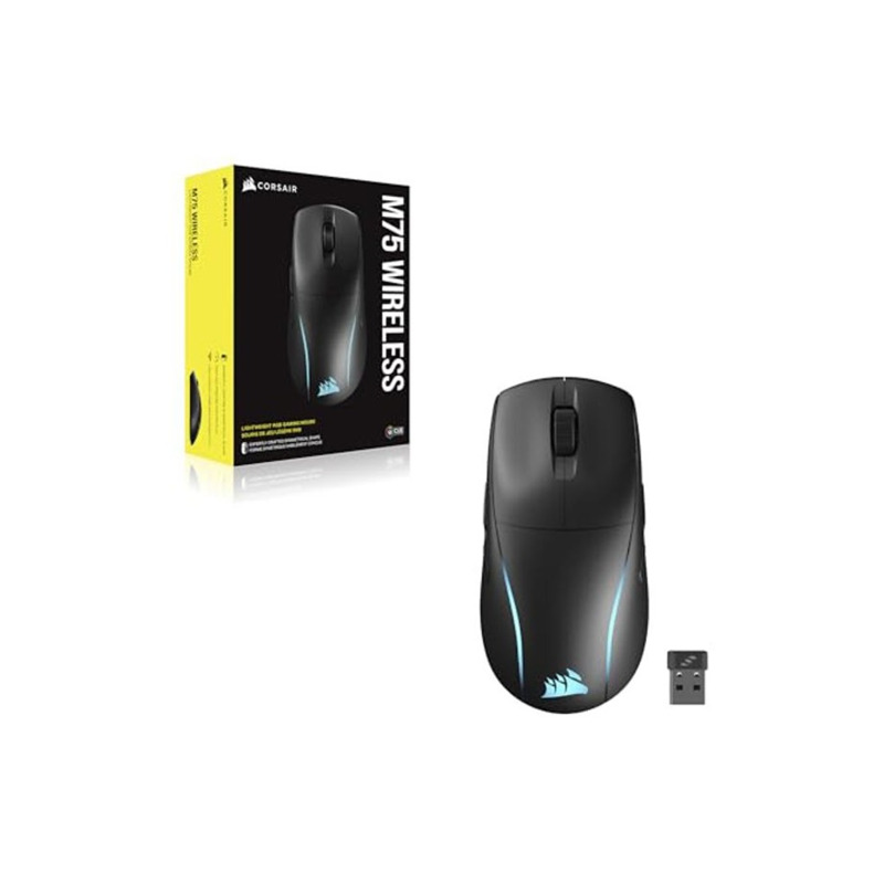 e6e0ae220f57389318bf0e2bb3b43c42 Miš CORSAIR M75 bežicni/CH-931D010-EU/RGB/gaming/crna