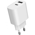 6c217e6b3ba3e1c6d4eaae5625e23f71 TA-UC-2AC12-01 Gembird USB punjac, 2-port USB-A+ USB-C, 2.4 A, white