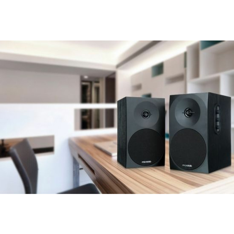 04380cf925e304abc7a81c6af9bc797d Microlab M106BT Aktivni drveni zvucnici 2.1 10W RMS(5W, 2x2.5W) BLUETOOTH , 3.5mm