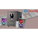 806465ea8d7b80bd3fb261b4cecdef8b Microlab G101BT Aktivni zvucnici 2.1 11W (5W,2x3W) 3,5mm, SD, USB, FM, Bluetooth, daljinski, LED
