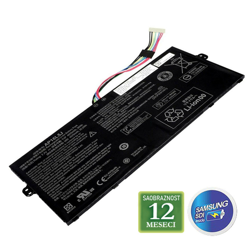 682978c57547d4be372ad53e8166f21f Baterija za laptop ACER Swift 5 SF514-52T / AP16L5J 7.7V 36Wh ( 4670mAh )