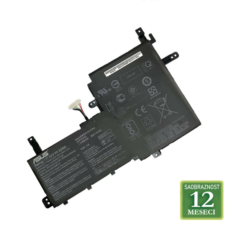 b0e6ad1cd74c93841872cd13edf62357 Baterija za laptop ASUS VivoBook S13 S330 / C31N1806 11.55V 42Wh / 3640mAh